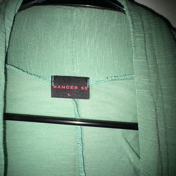 Hanger 55 Green Women's Cardigan - Picture 2 of 3